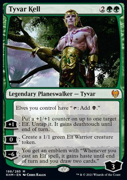 MTG - Kaldheim - 198/285 : Tyvar Kell (Non Foil) (8122869416183)