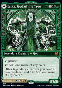 MTG - Kaldheim - 314 : Esika, God of the Tree // The Prismatic Bridge (Non Foil) (Showcase (8122873413879)