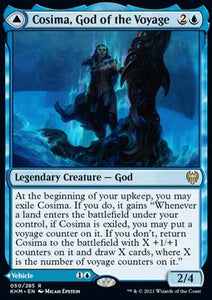 MTG - Kaldheim - 050/285 : Cosima, God of the Voyage // The Omenkeel (Non Foil) (8122897432823)