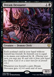 MTG - Kaldheim - 090/285 : Dream Devourer (Non Foil) (8267254661367)