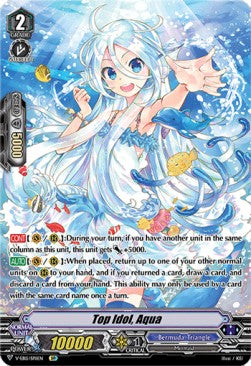 Cardfight!! Vanguard - Twinkle Melody - SP11EN : Top Idol, Aqua (Special Parallel Rare) (14834246353277)