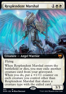 MTG - Kaldheim - 337 : Resplendent Marshal (Borderless) (Foil) (8038929236215)