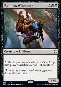 MTG - Kaldheim: Commander - 010 : Ruthless Winnower (Non Foil) (8271492874487)