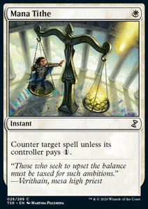 MTG - Time Spiral Remastered - 026/289 : Mana Tithe (Non Foil) (8408398856439)