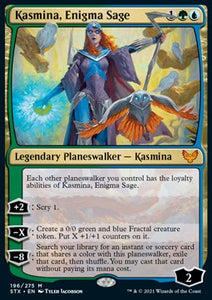 Strixhaven: School Of Mages - 196/275 : Kasmina, Enigma Sage (Non Foil) (8377348882679)