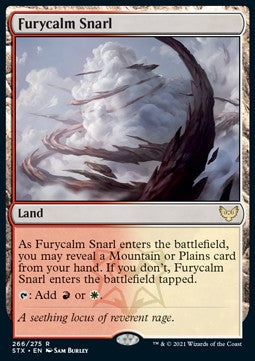 Strixhaven: School Of Mages - 266/275 : Furycalm Snarl (Foil) (8055536845047)