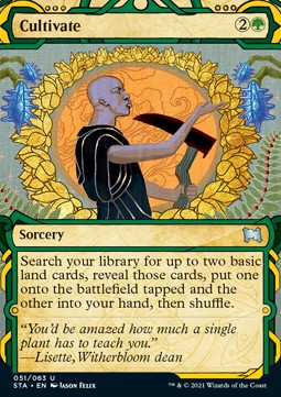 MTG - Strixhaven Mystical Archive - 051/063 : Cultivate (Foil) (8371632865527)