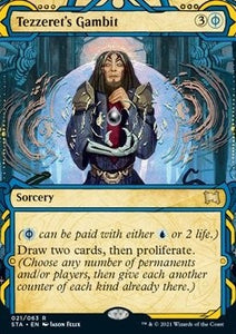 Strixhaven Mystical Archive - 21/063 : Tezzeret's Gambit (Foil) (8371644432631)