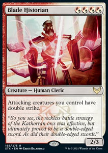 Strixhaven: School Of Mages - 165/275 : Blade Historian (Foil) (8408239243511)