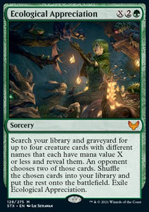 Strixhaven: School Of Mages - 128/275 : Ecological Appreciation (Non Foil) (8377352814839)