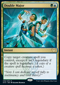 Strixhaven: School Of Mages - 179/275 : Double Major (Non Foil) (8055543955703)