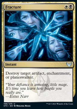 Strixhaven: School Of Mages - 188/275 : Fracture (Foil) (8407450517751)