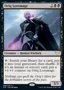 Strixhaven: School Of Mages - 080/275 : Oriq Loremage (Non Foil) (8408073208055)