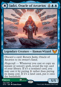 Strixhaven: School Of Mages - 151/275 : Jadzi, Oracle of Arcavios // Journey to the Oracle (Non Foil) (8377338757367)