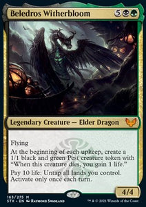 Strixhaven: School Of Mages - 163/275 : Beledros Witherbloom (Non Foil) (7967821529335)