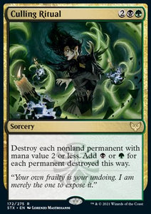 Strixhaven: School Of Mages - 172/275 : Culling Ritual (Foil) (8001922072823)