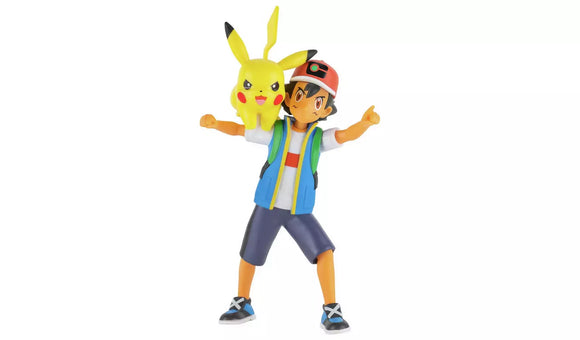 Pokemon - Battle Figure Set - Sasha & Pikachu (7951498346743)