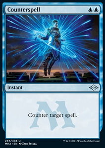 Modern Horizons 2 - 267/303 : Counterspell (Non Foil) (8290130526455)