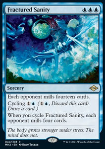 MTG - Modern Horizons 2 - 044/303 : Fractured Sanity (Non Foil) (8122158383351)