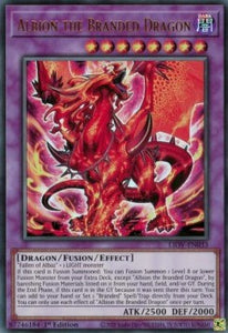 YGO - Lightning Overdrive - LIOV-EN033 : Albion the Branded Dragon (Secret Rare) - 1st Edition (8080451764471)