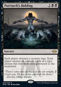 MTG - Modern Horizons 2 - 275/303 : Patriarch's Bidding (Non Foil) (8070699516151)