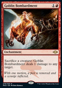 MTG - Modern Horizons 2 - 279/303 : Goblin Bombardment (Non Foil) (8070700171511)