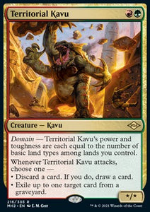 Modern Horizons 2 - 216/303 : Territorial Kavu (Non Foil) (8108152750327)