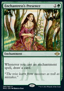 MTG - Modern Horizons 2 - 283/303 : Enchantress's Presence (Non Foil) (8122222051575)