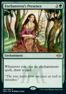 MTG - Modern Horizons 2 - 283/303 : Enchantress's Presence (Non Foil) (8122222051575)