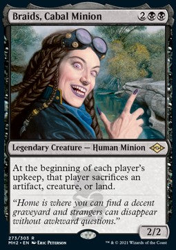 MTG - Modern Horizons 2 - 273/303 : Braids, Cabal Minion (Non Foil)