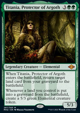 MTG - Modern Horizons 2 - 287/303 : Titania, Protector of Argoth (Non Foil) (8071636943095)