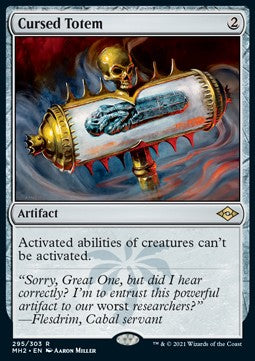 MTG - Modern Horizons 2 - 295/303 : Cursed Totem (Non Foil)