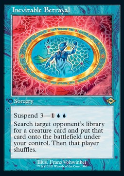 MTG- Modern Horizons 2 - 390 : Inevitable Betrayal (Non Foil) (Retro Frame)