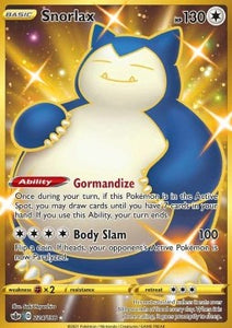 SWORD AND SHIELD, Chilling Reign - 224/163 : Snorlax (Secret Rare) (14845934338429)