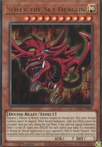 YGO - Structure Deck: Spirit Charmers - EGS1-EN001 : Slifer the Sky Dragon (Ultra Rare) (1st Edition) (8109896433911)