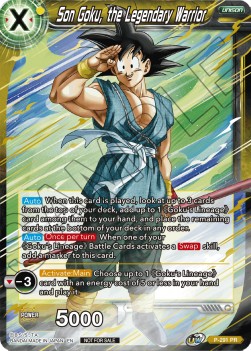 Dragon Ball Super - Promo Card - P-291 PR : Son Goku, the Legendary Warrior (V1) (Foil Promo) (7967746031863)