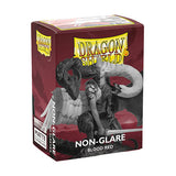 Dragon Shield - Blood Red - Matte Non-Glare - Standard Sleeves (100ct)
