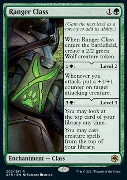 MTG - Adventures in the Forgotten Realms - 202/281 : Ranger Class (Non Foil) (8376887673079)