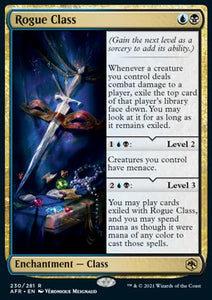 MTG - Adventures in the Forgotten Realms - 230/281 : Rogue Class (Non Foil) (8376891343095)