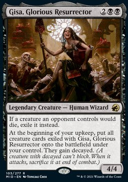 MTG - Innistrad: Midnight Hunt - 103/277 : Gisa, Glorious Resurrector (Foil) (8046711865591)