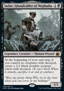 MTG - Innistrad: Midnight Hunt - 108/277 : Jadar, Ghoulcaller of Nephalia (Foil) (8046712094967)