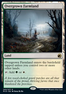 MTG - Innistrad: Midnight Hunt - 265/277 : Overgrown Farmland (Foil) (8046714323191)