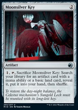 MTG - Innistrad: Crimson Vow - 255/277: Moonsilver Key (Non Foil) (9508676075767)