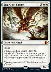 MTG - Innistrad: Midnight Hunt - 034/277 : Sigardian Savior (Non Foil) (8267194892535)