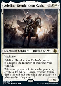 MTG - Innistrad: Midnight Hunt - 001/277 : Adeline, Resplendent Cathar (Foil) (8046711374071)