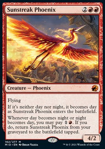 MTG - Innistrad: Midnight Hunt - 162/277 : Sunstreak Phoenix (Non Foil) (9504833274103)