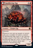 MTG - Innistrad: Midnight Hunt - 159/277 : Smoldering Egg // Ashmouth Dragon (Non Foil) (9509522735351)