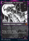 MTG - Innistrad: Midnight Hunt - 109/277 : Jerren, Corrupted Bishop // Ormendahl, the Corrupter (Non Foil) (Showcase)