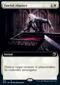 MTG - Innistrad: Midnight Hunt - 328 : Fateful Absence (Foil) (Borderless) (8042312532215)