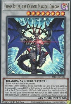 YGO - 2021 Tin of Ancient Battles - MP21-EN128 : Chaos Ruler, the Chaotic Magical Dragon (Ultra Rare) - 1st Edition (8079566995703)